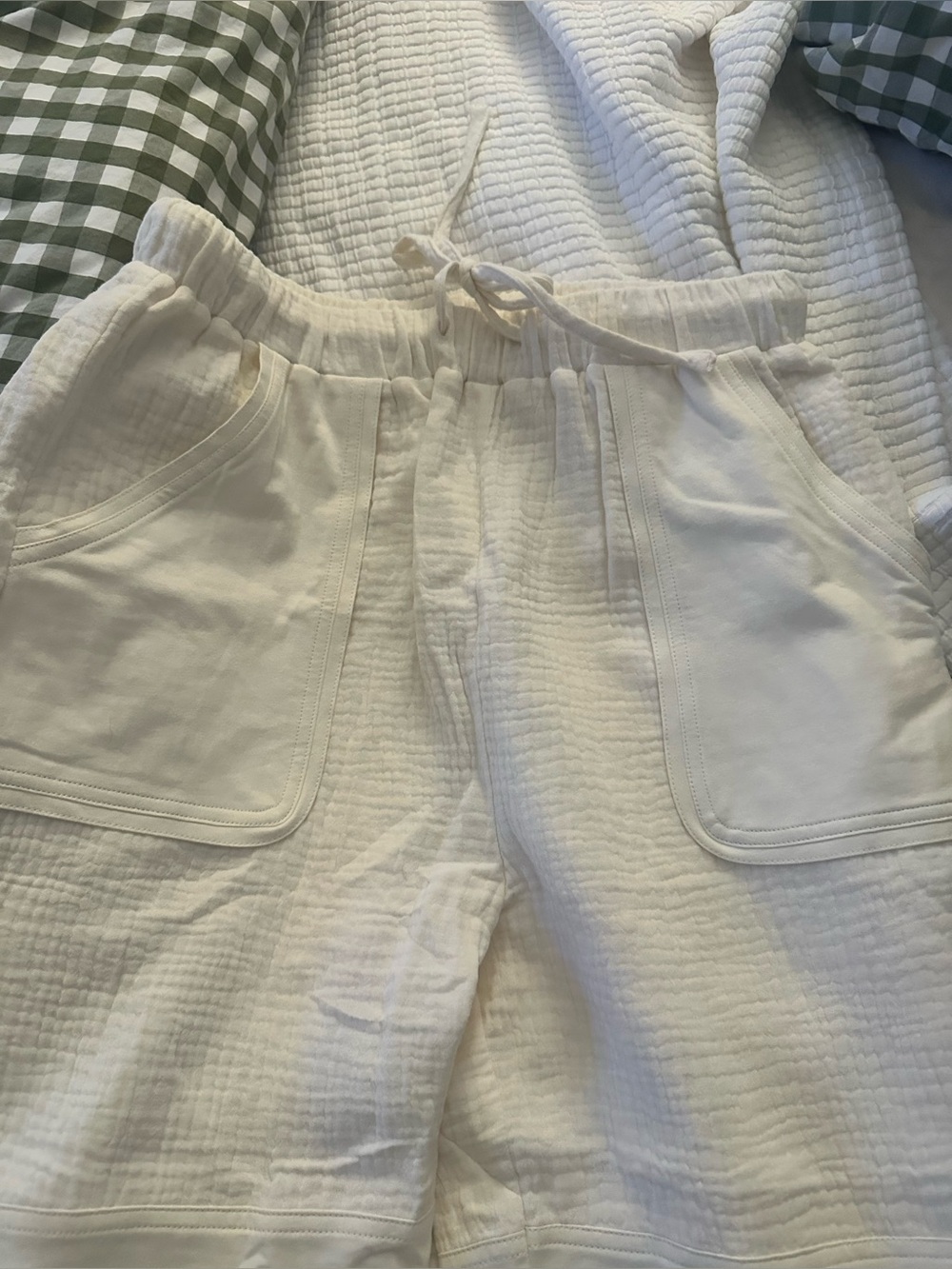 Cotton Drawstring Pants - Picture 7 of 9